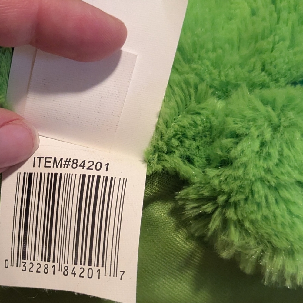 NWOT Tummy Stuffers Green and Yellow Plush Toy - Picture 9 of 9